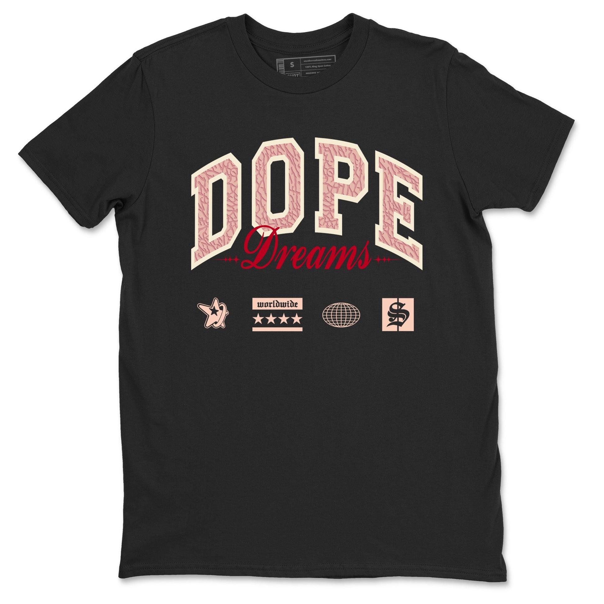 3s Valentines Day shirts to match jordans Dope Dreams best t shirts to wear with jordans Air Jordan 3 Valentines Day match shoes to clothes SNRT Sneaker Tees unisex cotton Black 2 shirts