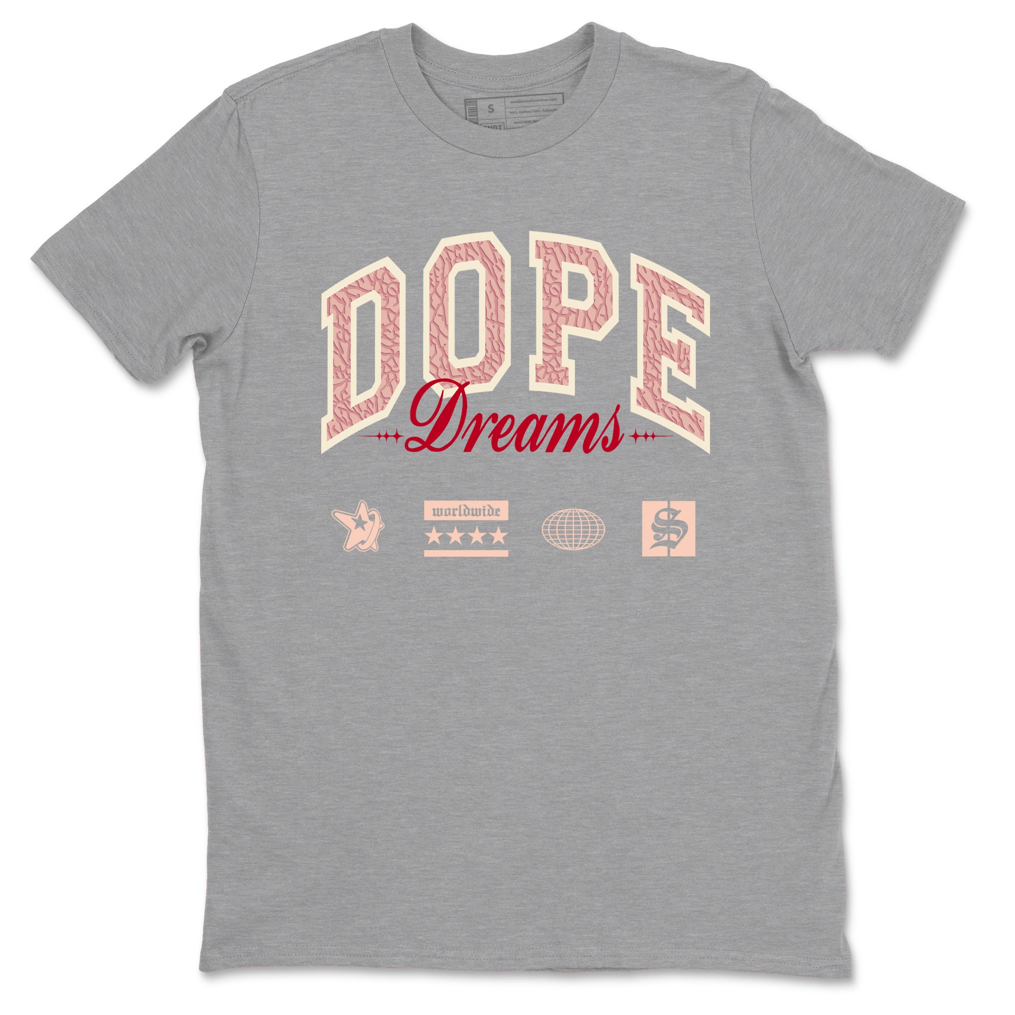 3s Valentines Day shirts to match jordans Dope Dreams best t shirts to wear with jordans Air Jordan 3 Valentines Day match shoes to clothes SNRT Sneaker Tees unisex cotton Heather Grey 2 shirts