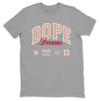 3s Valentines Day shirts to match jordans Dope Dreams best t shirts to wear with jordans Air Jordan 3 Valentines Day match shoes to clothes SNRT Sneaker Tees unisex cotton Heather Grey 2 shirts