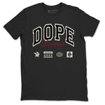 4s A Ma Maniere x Fossil Stone shirts to match jordans Dope Dreams sneaker match tees Air Jordan 4 A Ma Maniere x Fossil Stone match shoes to clothes SNRT Sneaker Tees unisex cotton Black 2 shirts