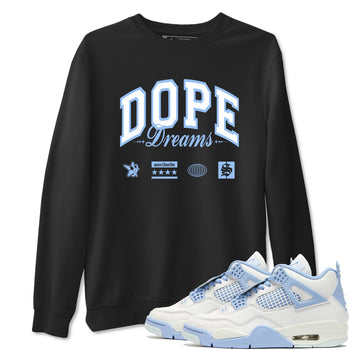 4s Forget Me Not shirts to match jordans Dope Dreams graphic tees Air Jordan 4 Forget Me Not match shoes to clothes SNRT Sneaker Tees unisex cotton Black 1 shirts