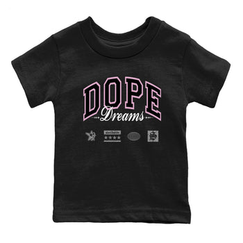 4s Retro Orchid shirts to match jordans Dope Dreams sneaker match tees Air Jordan 4 WMNS Orchid match shoes to clothes SNRT Sneaker Tees Youth Baby Black 2 tee