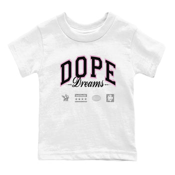 4s Retro Orchid shirts to match jordans Dope Dreams sneaker match tees Air Jordan 4 WMNS Orchid match shoes to clothes SNRT Sneaker Tees Youth Baby White 2 tee