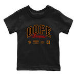 5s Archaeo Brown shirts to match jordans Dope Dreams sneaker match tees Air Jordan 5 Archaeo Brown SNRT Sneaker Release Tees Youth Baby Black 2 crew neck shirts