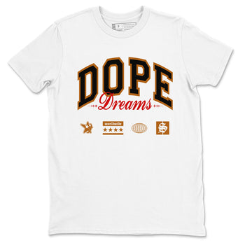 5s Archaeo Brown shirts to match jordans Dope Dreams sneaker match tees Air Jordan 5 Archaeo Brown SNRT Sneaker Release Tees unisex cotton White 2 crew neck shirts