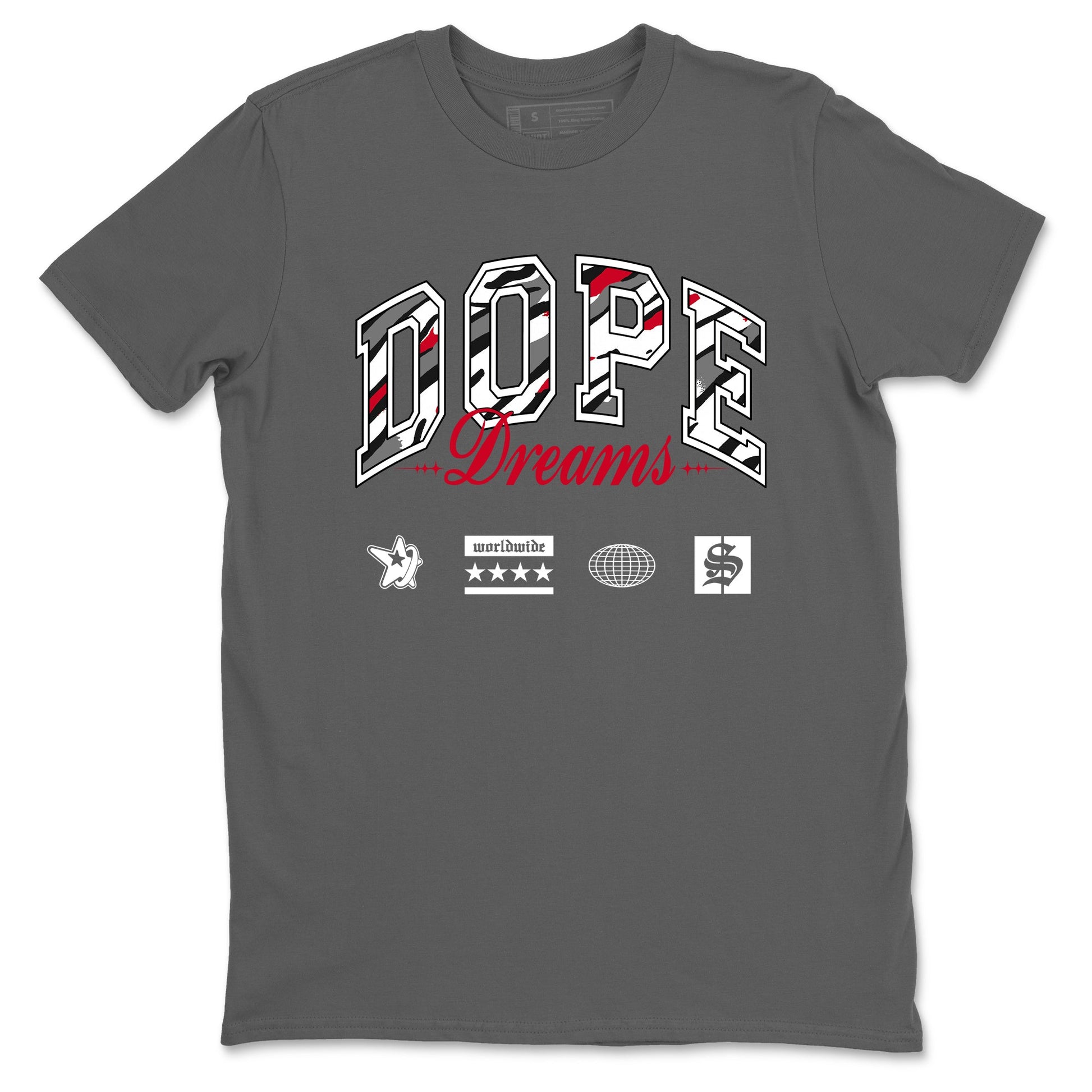 Sneaker Threads – Sneaker Tees To Match Air Jordan 8 Bunny – Dope Dreams Graphic Tee Cool Grey 2. Perfect for Jordan releases 2025 colorways.