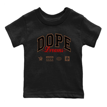 9s Olive shirts to match jordans Dope Dreams sneaker match tees Air Jordan 9 Olive match shoes to clothes SNRT Sneaker Tees Youth Baby Black 2 tee