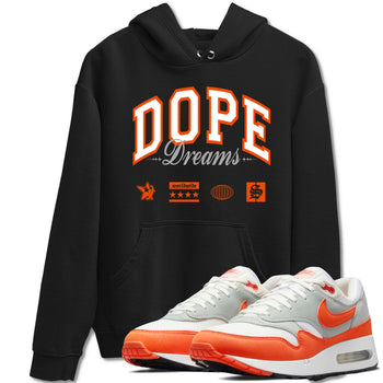 Air Max 1 OG '86 'Summit White and Cosmic Clay shirts to match jordans Dope Dreams sneaker match tees Air Max 1 Cosmic Clay match shoes to clothes SNRT Sneaker Tees unisex cotton Black 1 shirts