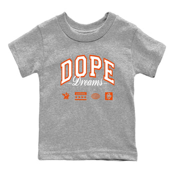 Air Max 1 OG '86 'Summit White and Cosmic Clay shirts to match jordans Dope Dreams sneaker match tees Air Max 1 Cosmic Clay match shoes to clothes SNRT Sneaker Tees Youth Baby Heather Grey 2 tee