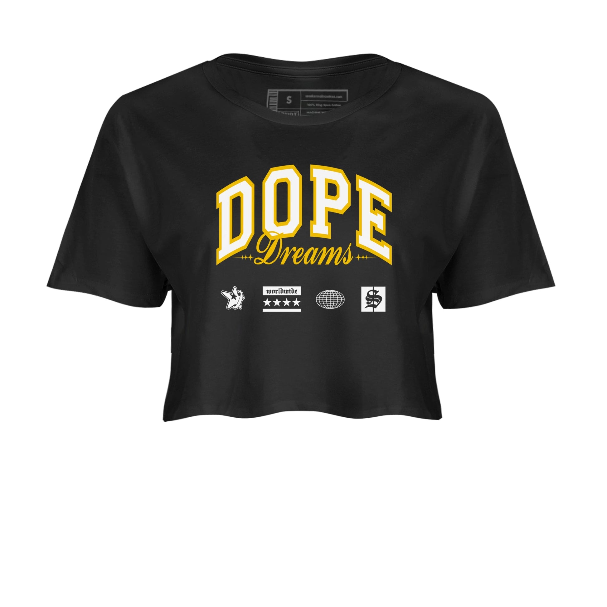 Dunk High Pollen shirts to match jordans Dope Dreams sneaker match tees Dunk High Pollen SNRT Sneaker Release Tees unisex cotton Black 2 Crop Shirts