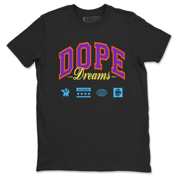 Sneaker Threads – Sneaker Tees To Match New Balance 9060 Prism Purple – Dope Dreams Graphic Tee Black 2. Perfect for Jordan releases 2025 colorways.