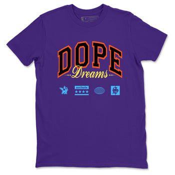 Sneaker Threads – Sneaker Tees To Match New Balance 9060 Prism Purple – Dope Dreams Graphic Tee Purple 2. Perfect for Jordan releases 2025 colorways.