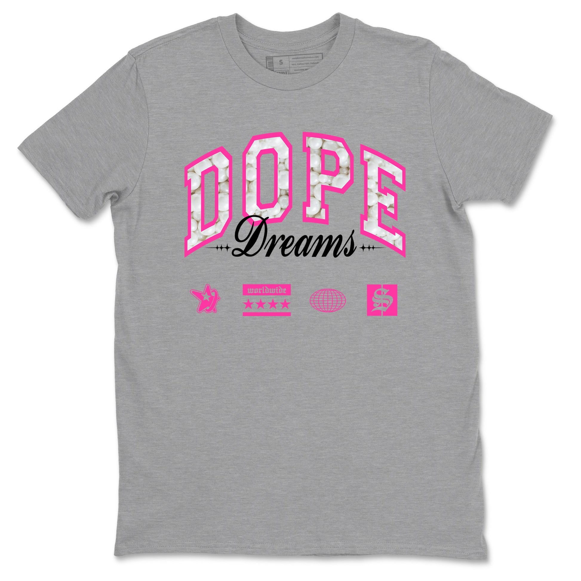 Nike KD 4 Retro Aunt Pearl shirts to match jordans Dope Dreams sneaker match tees Nike KD 4 Aunt Pearl match shoes to clothes SNRT Sneaker Tees unisex cotton Heather Grey 2 shirts