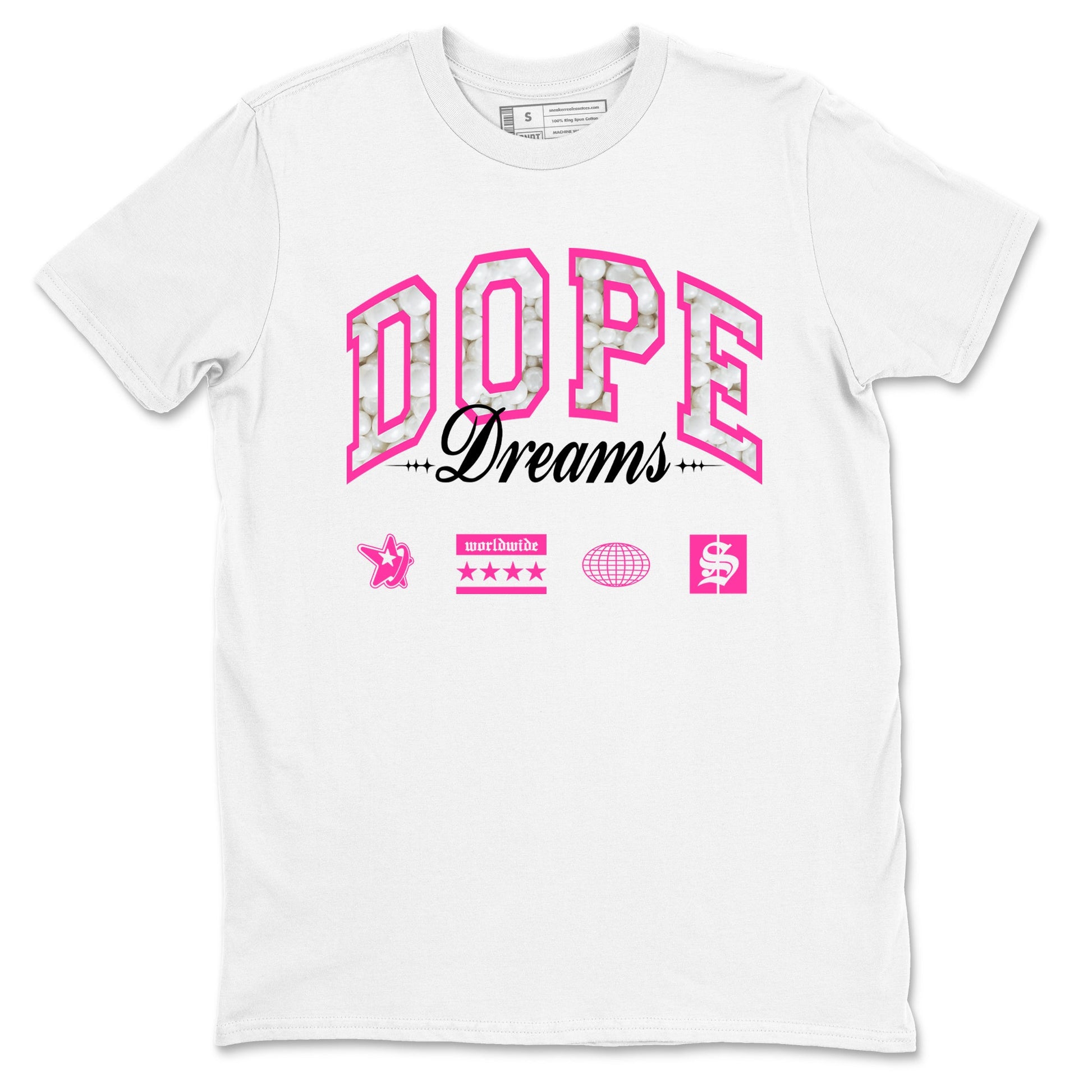 Nike KD 4 Retro Aunt Pearl shirts to match jordans Dope Dreams sneaker match tees Nike KD 4 Aunt Pearl match shoes to clothes SNRT Sneaker Tees unisex cotton White 2 shirts