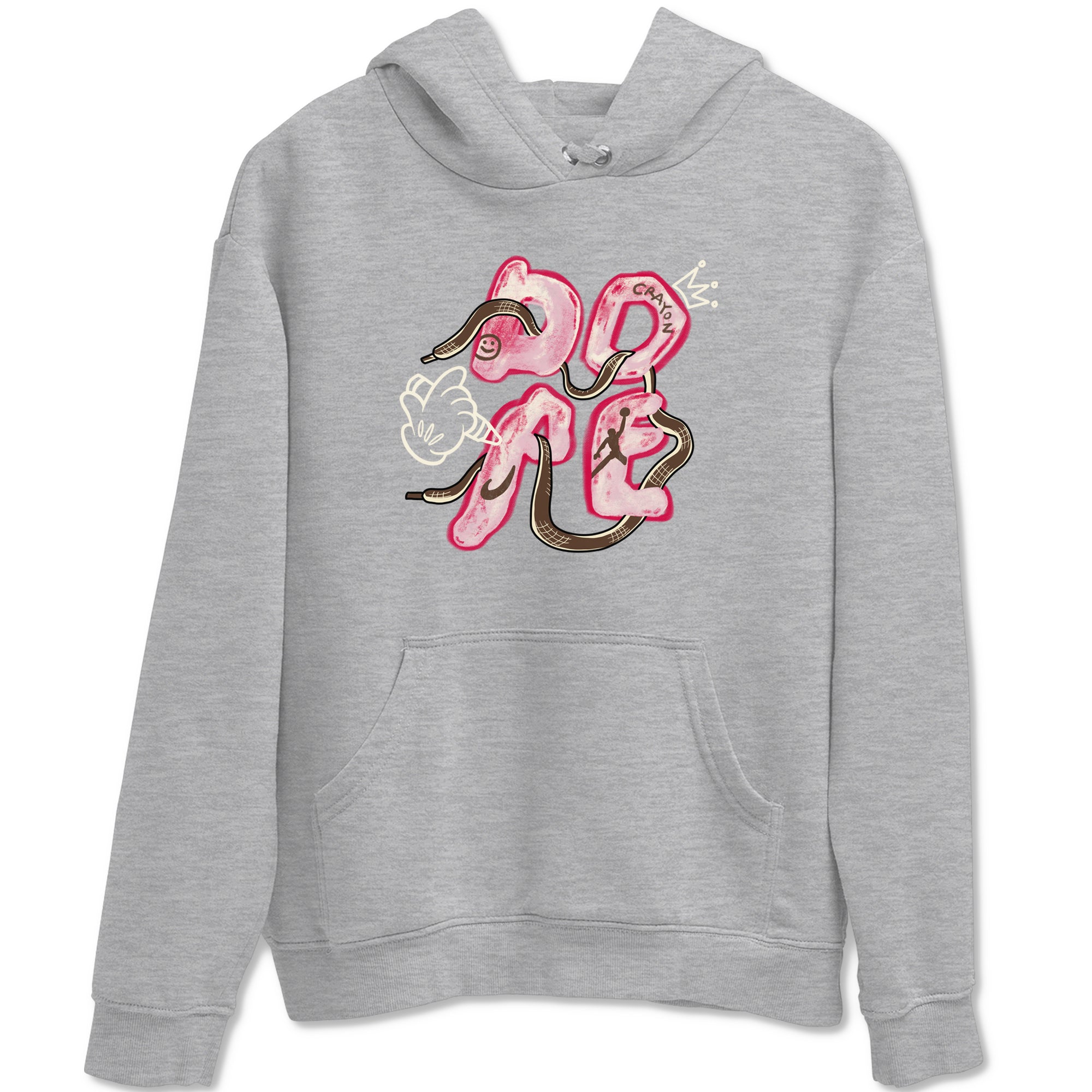 Dunk Cacao Wow And Pink Foam shirts to match jordans Dope sneaker match tees Dunk Cacao Wow And Pink Foam SNRT Sneaker Tees streetwear brand Heather Grey 2 unisex cotton tee
