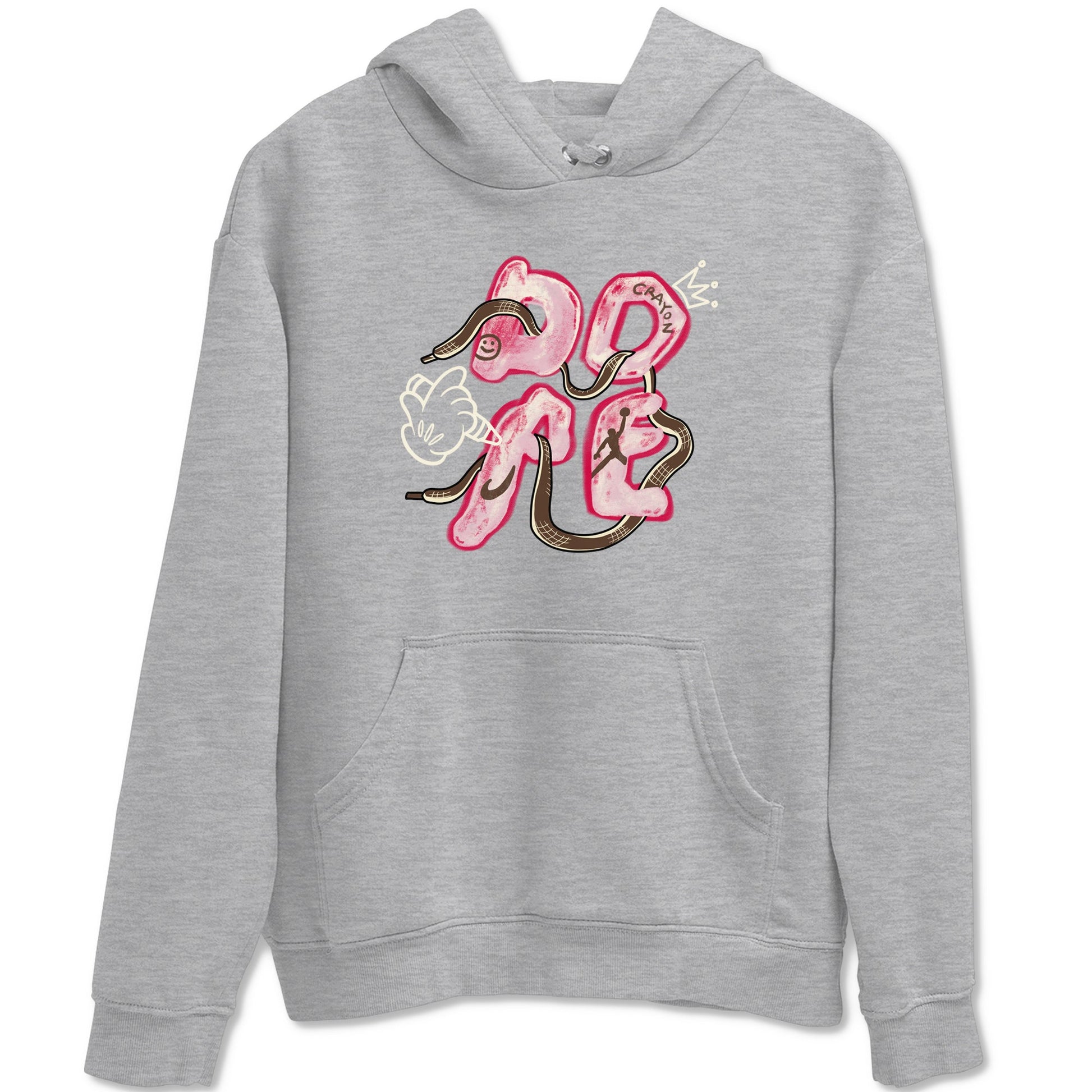 Dunk Cacao Wow And Pink Foam shirts to match jordans Dope sneaker match tees Dunk Cacao Wow And Pink Foam SNRT Sneaker Tees streetwear brand Heather Grey 2 unisex cotton tee
