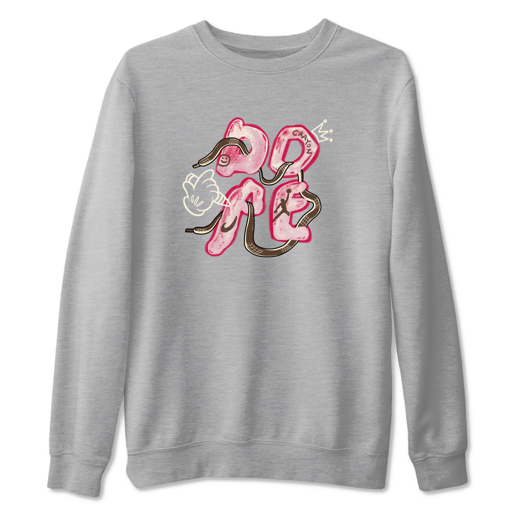 Dunk Cacao Wow And Pink Foam shirts to match jordans Dope sneaker match tees Dunk Cacao Wow And Pink Foam SNRT Sneaker Tees streetwear brand Heather Grey 2 unisex cotton tee