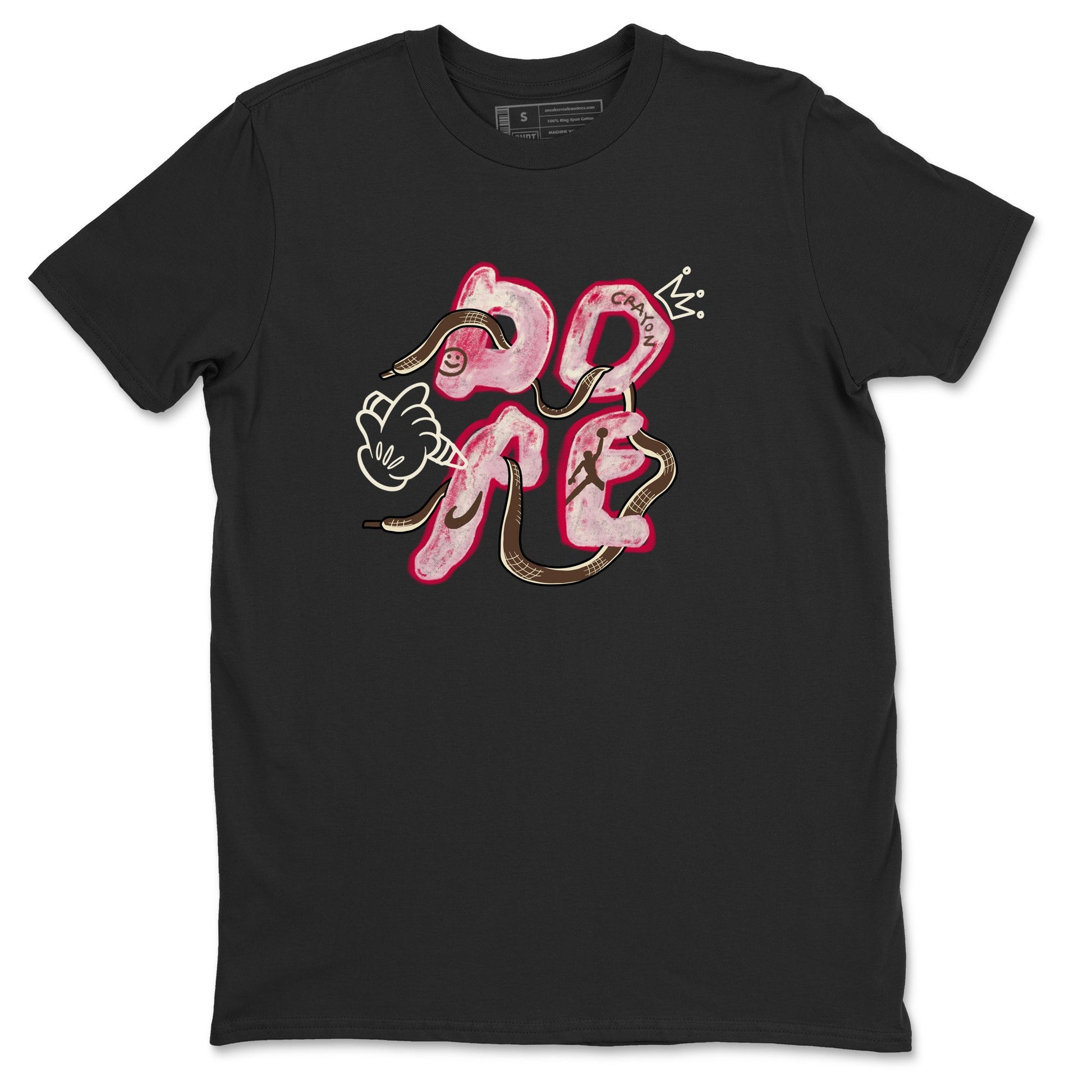 Dunk Cacao Wow And Pink Foam shirts to match jordans Dope sneaker match tees Dunk Cacao Wow And Pink Foam SNRT Sneaker Tees streetwear brand Black 2 unisex cotton tee