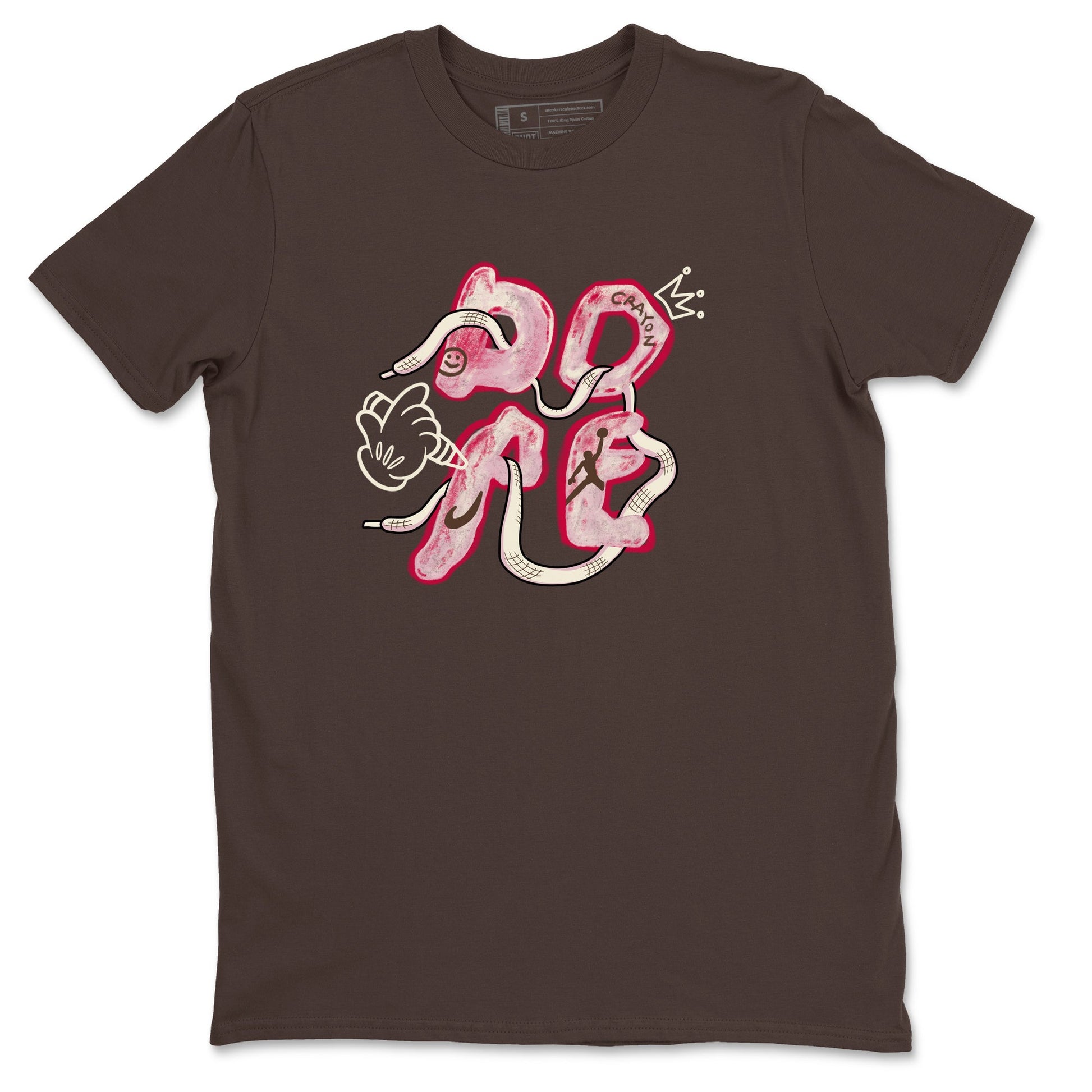Dunk Cacao Wow And Pink Foam shirts to match jordans Dope sneaker match tees Dunk Cacao Wow And Pink Foam SNRT Sneaker Tees streetwear brand Dark Chocolate 2 unisex cotton tee