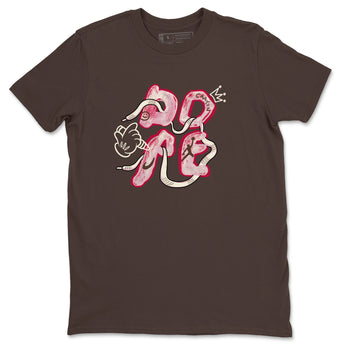 Dunk Cacao Wow And Pink Foam shirts to match jordans Dope sneaker match tees Dunk Cacao Wow And Pink Foam SNRT Sneaker Tees streetwear brand Dark Chocolate 2 unisex cotton tee