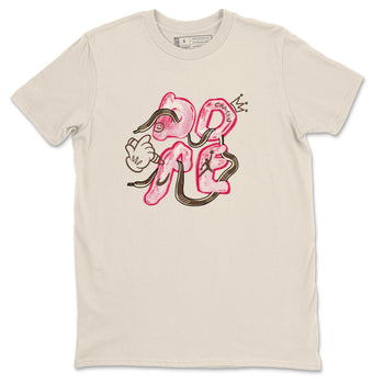 Dunk Cacao Wow And Pink Foam shirts to match jordans Dope sneaker match tees Dunk Cacao Wow And Pink Foam SNRT Sneaker Tees streetwear brand Natural 2 unisex cotton tee