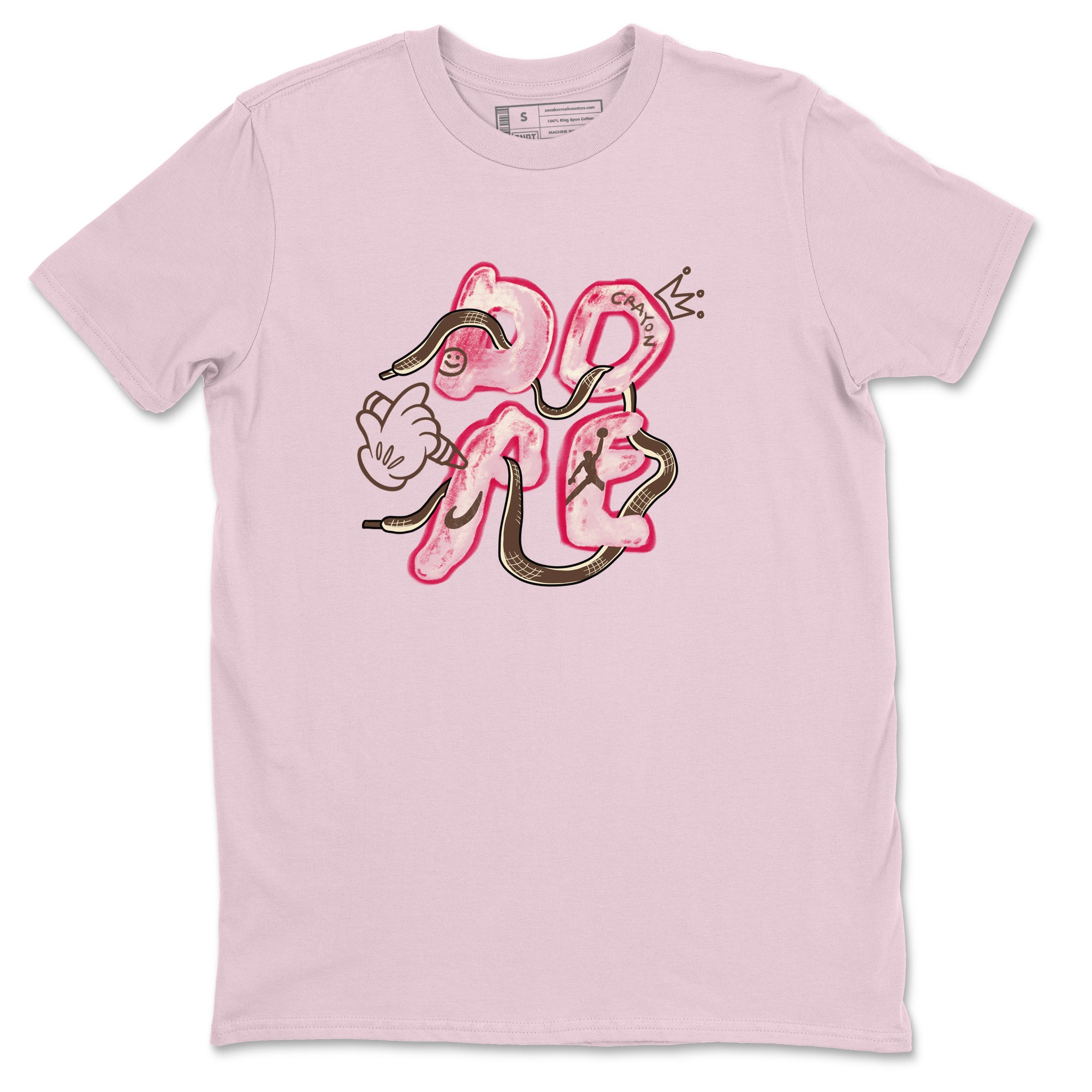 Dunk Cacao Wow And Pink Foam shirts to match jordans Dope sneaker match tees Dunk Cacao Wow And Pink Foam SNRT Sneaker Tees streetwear brand Pink 2 unisex cotton tee