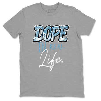 1s Denim shirts to match jordans Dope In Real Life sneaker match tees Air Jordan 1 Denim SNRT Sneaker Tees streetwear brand Heather Grey 2 unisex cotton tee