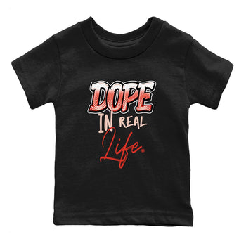 13s Dune Red shirts to match jordans Dope In Real Life sneaker match tees Air Jordan 13 Dune Red SNRT Sneaker Tees streetwear brand Baby and Youth Black 2 cotton tee