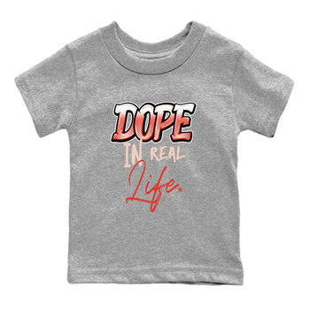 13s Dune Red shirts to match jordans Dope In Real Life sneaker match tees Air Jordan 13 Dune Red SNRT Sneaker Tees streetwear brand Baby and Youth Heather Grey 2 cotton tee