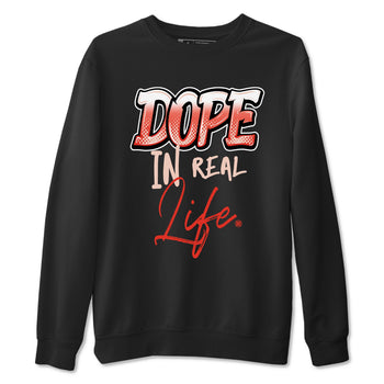 13s Dune Red shirts to match jordans Dope In Real Life sneaker match tees Air Jordan 13 Dune Red SNRT Sneaker Tees streetwear brand Black 2 unisex cotton tee