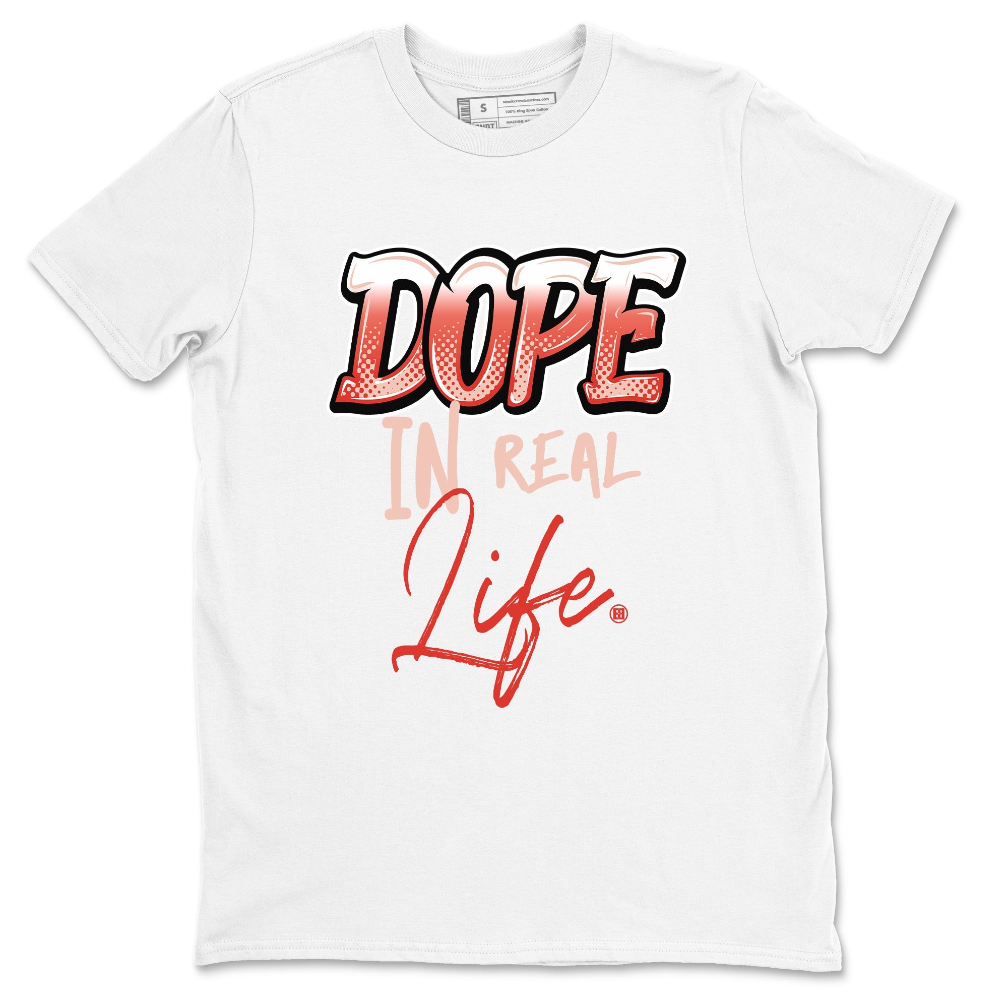 13s Dune Red shirts to match jordans Dope In Real Life sneaker match tees Air Jordan 13 Dune Red SNRT Sneaker Tees streetwear brand White 2 unisex cotton tee