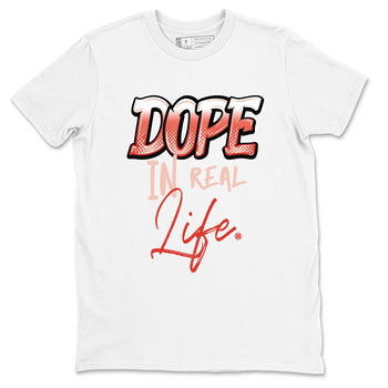 13s Dune Red shirts to match jordans Dope In Real Life sneaker match tees Air Jordan 13 Dune Red SNRT Sneaker Tees streetwear brand White 2 unisex cotton tee