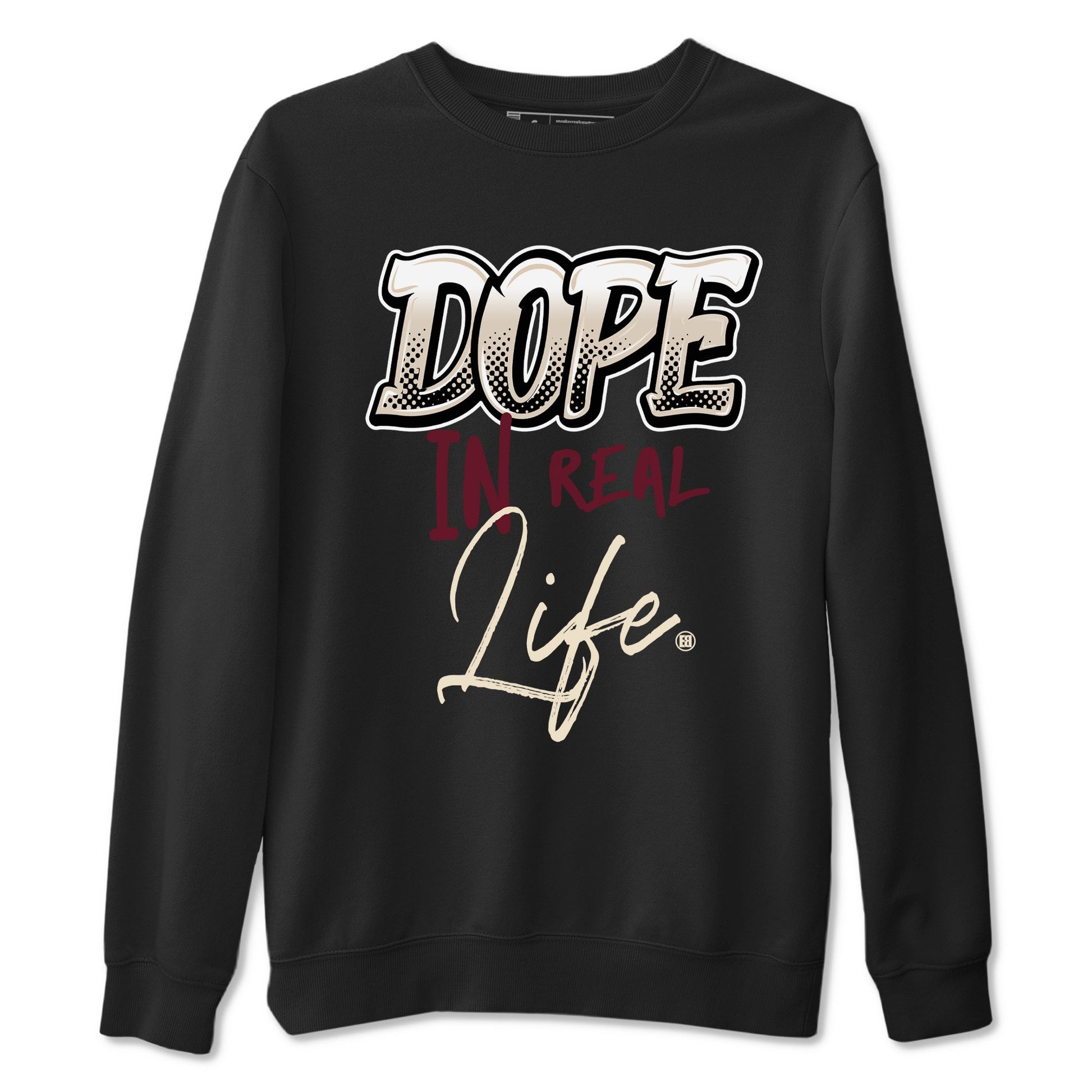 4s A Ma Maniere x Fossil Stone shirts to match jordans Dope In Real Life sneaker match tees Air Jordan 4 A Ma Maniere x Fossil Stone match shoes to clothes SNRT Sneaker Tees unisex cotton Black 2 shirts