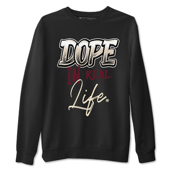 4s A Ma Maniere x Fossil Stone shirts to match jordans Dope In Real Life sneaker match tees Air Jordan 4 A Ma Maniere x Fossil Stone match shoes to clothes SNRT Sneaker Tees unisex cotton Black 2 shirts