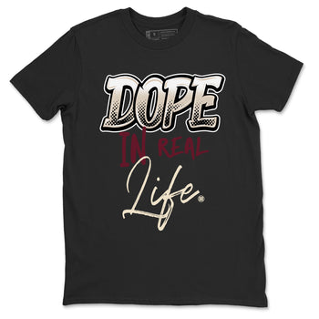 4s A Ma Maniere x Fossil Stone shirts to match jordans Dope In Real Life sneaker match tees Air Jordan 4 A Ma Maniere x Fossil Stone match shoes to clothes SNRT Sneaker Tees unisex cotton Black 2 shirts