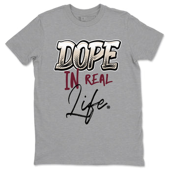4s A Ma Maniere x Fossil Stone shirts to match jordans Dope In Real Life sneaker match tees Air Jordan 4 A Ma Maniere x Fossil Stone match shoes to clothes SNRT Sneaker Tees unisex cotton Heather Grey 2 shirts