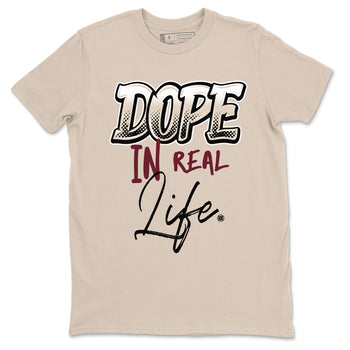 4s A Ma Maniere x Fossil Stone shirts to match jordans Dope In Real Life sneaker match tees Air Jordan 4 A Ma Maniere x Fossil Stone match shoes to clothes SNRT Sneaker Tees unisex cotton Sand 2 shirts