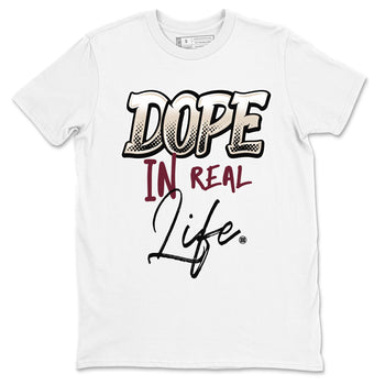 4s A Ma Maniere x Fossil Stone shirts to match jordans Dope In Real Life sneaker match tees Air Jordan 4 A Ma Maniere x Fossil Stone match shoes to clothes SNRT Sneaker Tees unisex cotton White 2 shirts