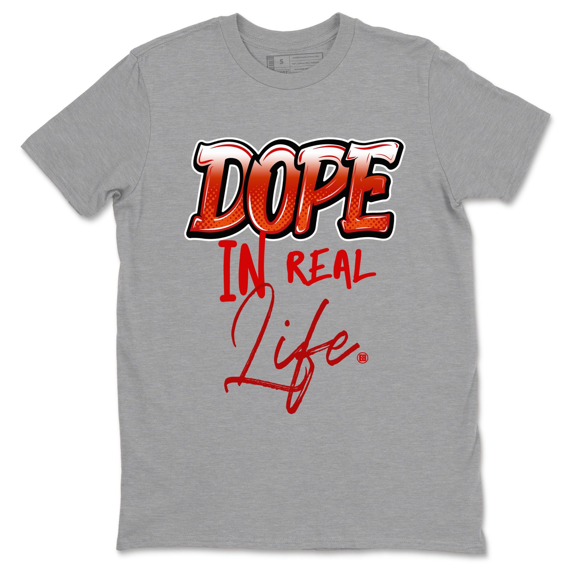 4s Brick By Brick best t shirts to wear with jordans Dope In Real Life sneaker match tees Nigel Sylvester x Air Jordan 4 Brick by Brick match shoes to clothes SNRT Sneaker Tees unisex cotton Heather Grey 2 shirts
