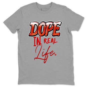4s Brick By Brick best t shirts to wear with jordans Dope In Real Life sneaker match tees Nigel Sylvester x Air Jordan 4 Brick by Brick match shoes to clothes SNRT Sneaker Tees unisex cotton Heather Grey 2 shirts