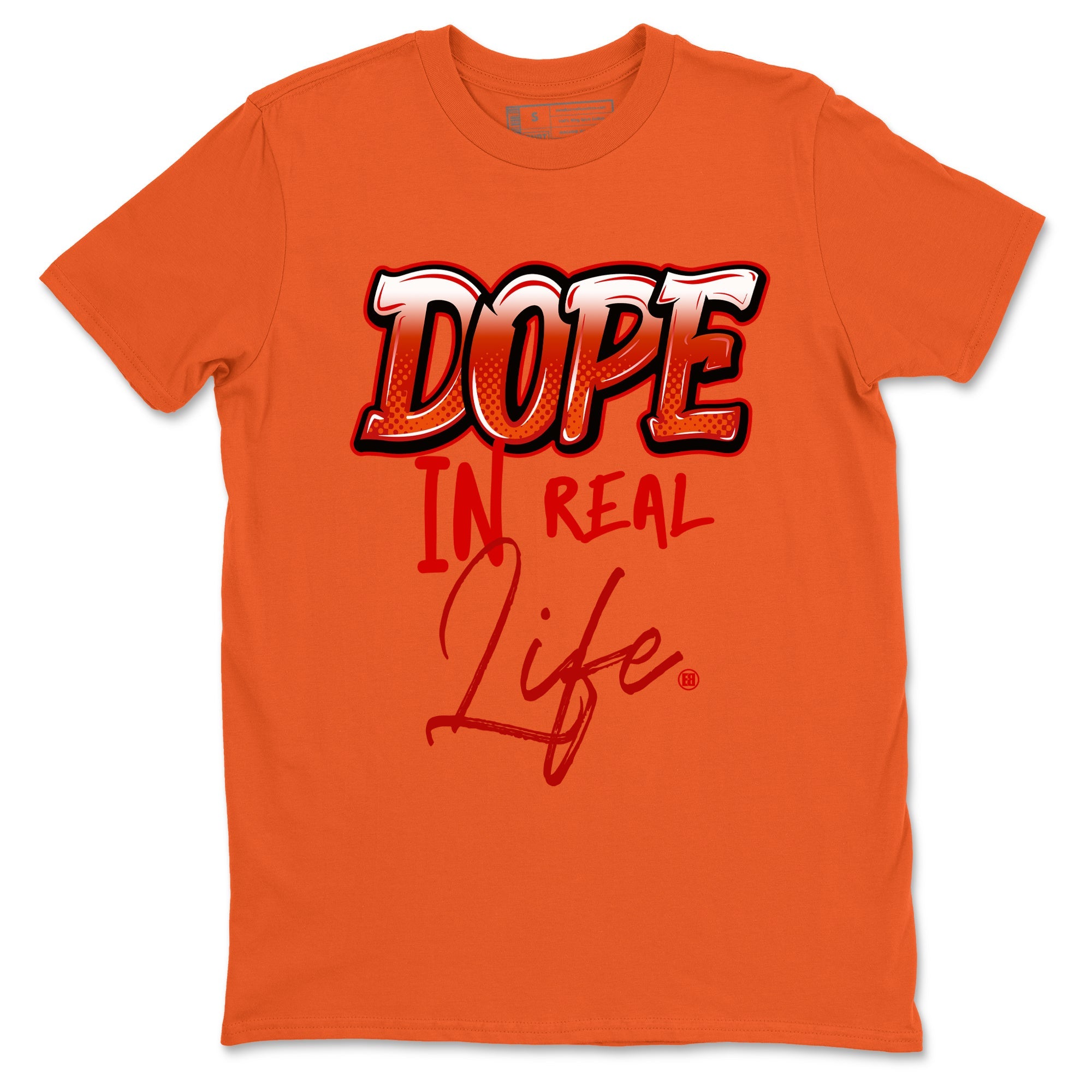 4s Brick By Brick best t shirts to wear with jordans Dope In Real Life sneaker match tees Nigel Sylvester x Air Jordan 4 Brick by Brick match shoes to clothes SNRT Sneaker Tees unisex cotton Orange 2 shirts