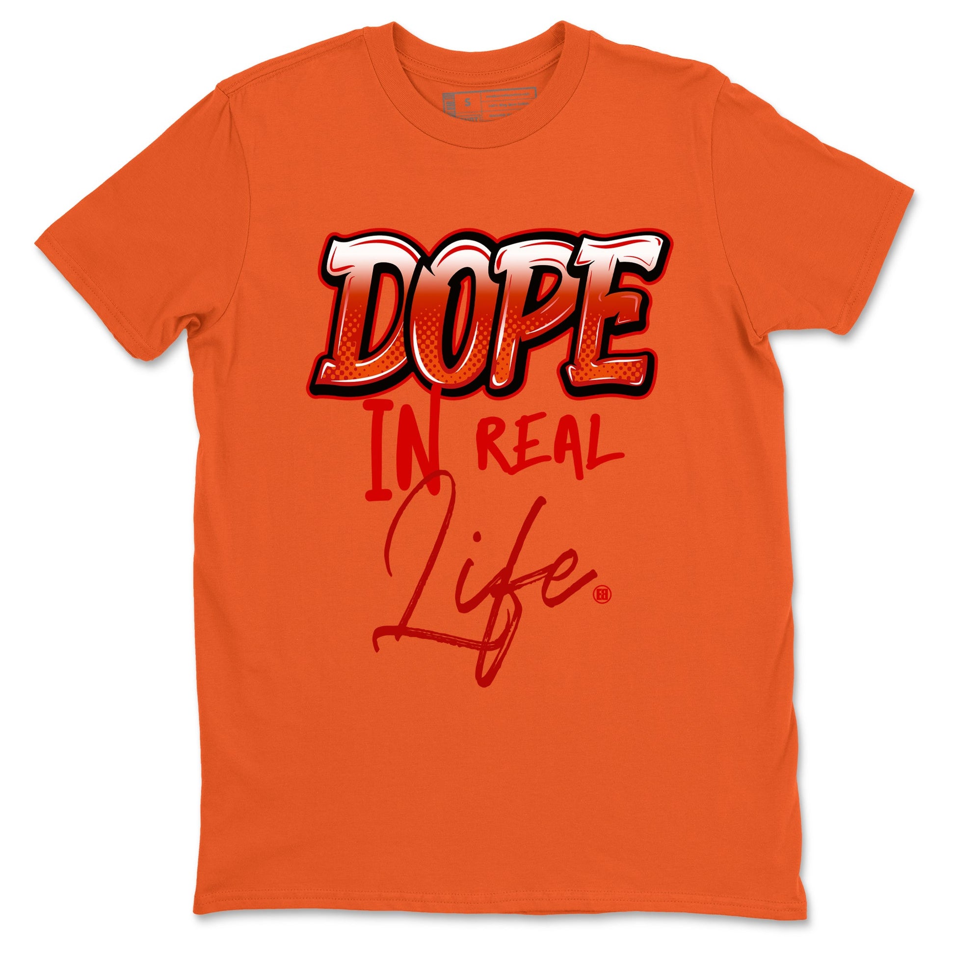 4s Brick By Brick best t shirts to wear with jordans Dope In Real Life sneaker match tees Nigel Sylvester x Air Jordan 4 Brick by Brick match shoes to clothes SNRT Sneaker Tees unisex cotton Orange 2 shirts
