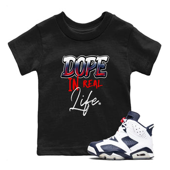 6s White And Midnight Navy shirts to match jordans Dope In Real Life sneaker match tees Air Jordan 6 White And Midnight Navy SNRT Sneaker Tees streetwear brand Baby and Youth Black 1 cotton tee