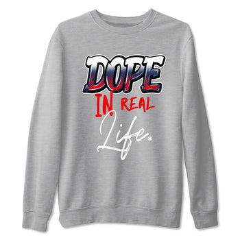 6s White And Midnight Navy shirts to match jordans Dope In Real Life sneaker match tees Air Jordan 6 White And Midnight Navy SNRT Sneaker Tees streetwear brand Heather Grey 2 unisex cotton tee