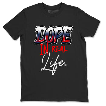 6s White And Midnight Navy shirts to match jordans Dope In Real Life sneaker match tees Air Jordan 6 White And Midnight Navy SNRT Sneaker Tees streetwear brand Black 2 unisex cotton tee