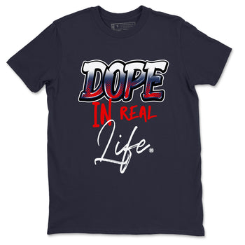 6s White And Midnight Navy shirts to match jordans Dope In Real Life sneaker match tees Air Jordan 6 White And Midnight Navy SNRT Sneaker Tees streetwear brand Navy 2 unisex cotton tee
