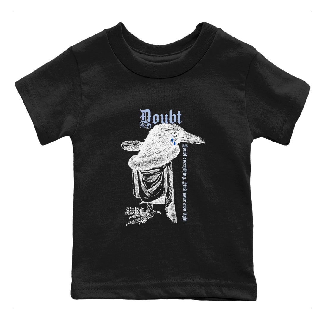 11s Low Space shirt to match jordans Doubt Everything sneaker tees Air Jordan 11 Low Space SNRT sneaker release tees baby toddler Black 2 cotton Shirt