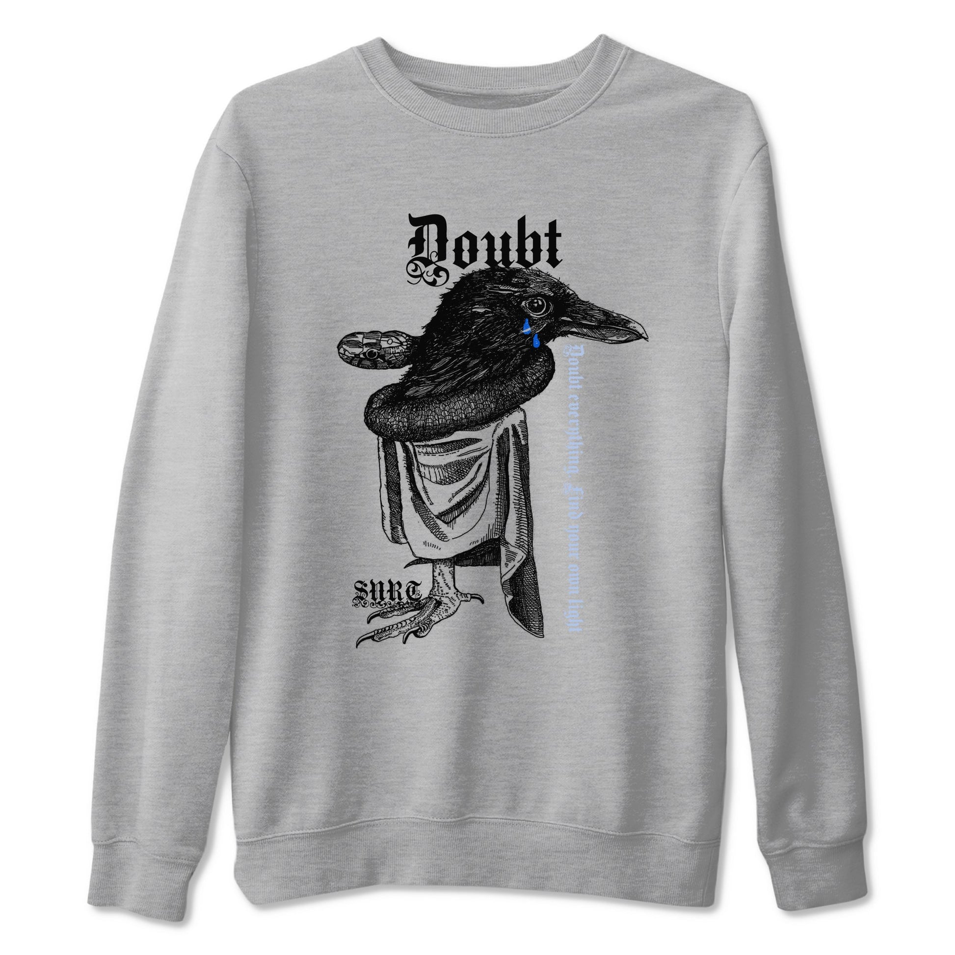 11s Low Space shirt to match jordans Doubt Everything sneaker tees Air Jordan 11 Low Space SNRT Sneaker Release Tees unisex cotton Heather Grey 2 crew neck shirt