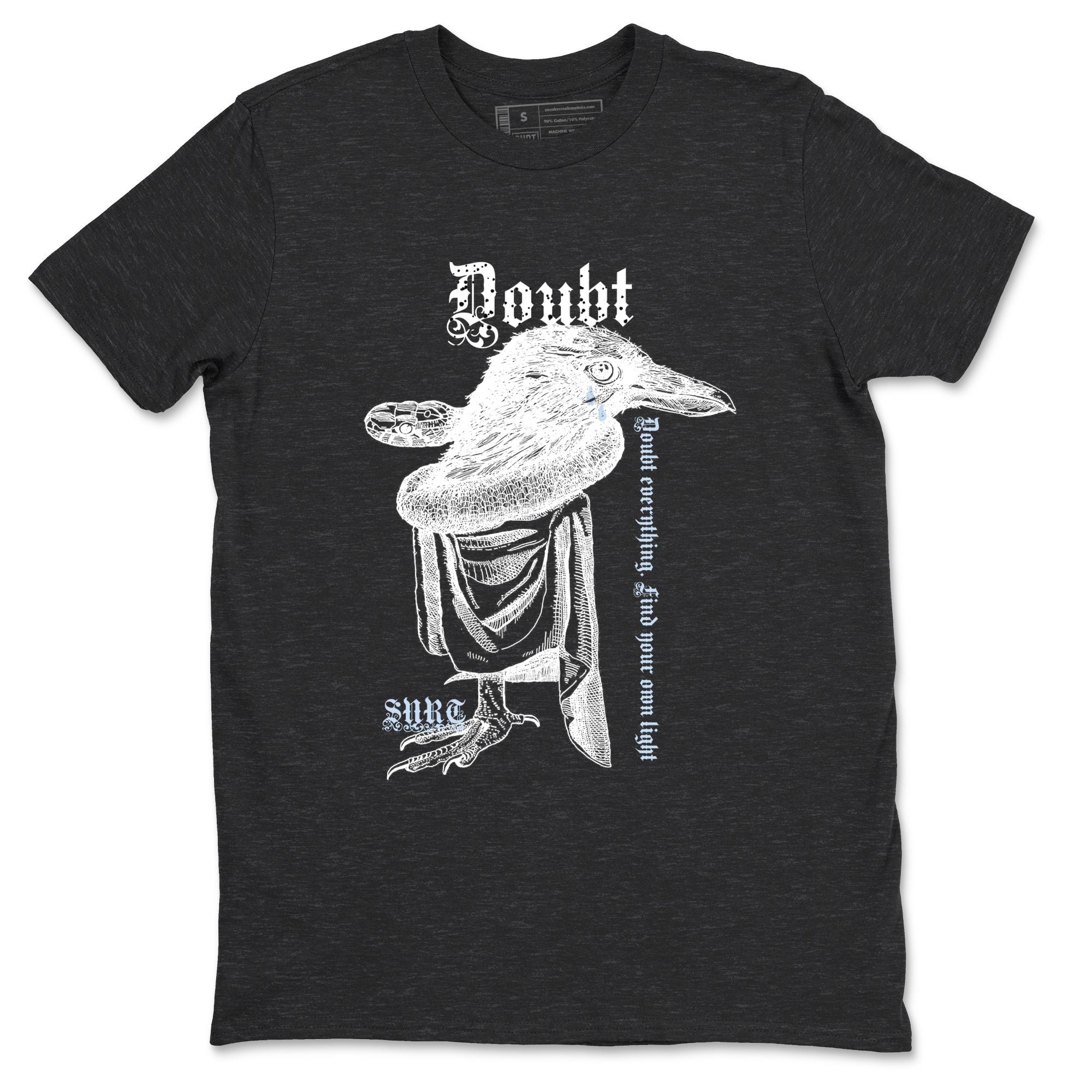 6s White Black shirt to match jordans Doubt Everything sneaker tees Air Jordan 6 White Black SNRT Sneaker Release Tees unisex cotton Charcoal Heather 2 crew neck shirt