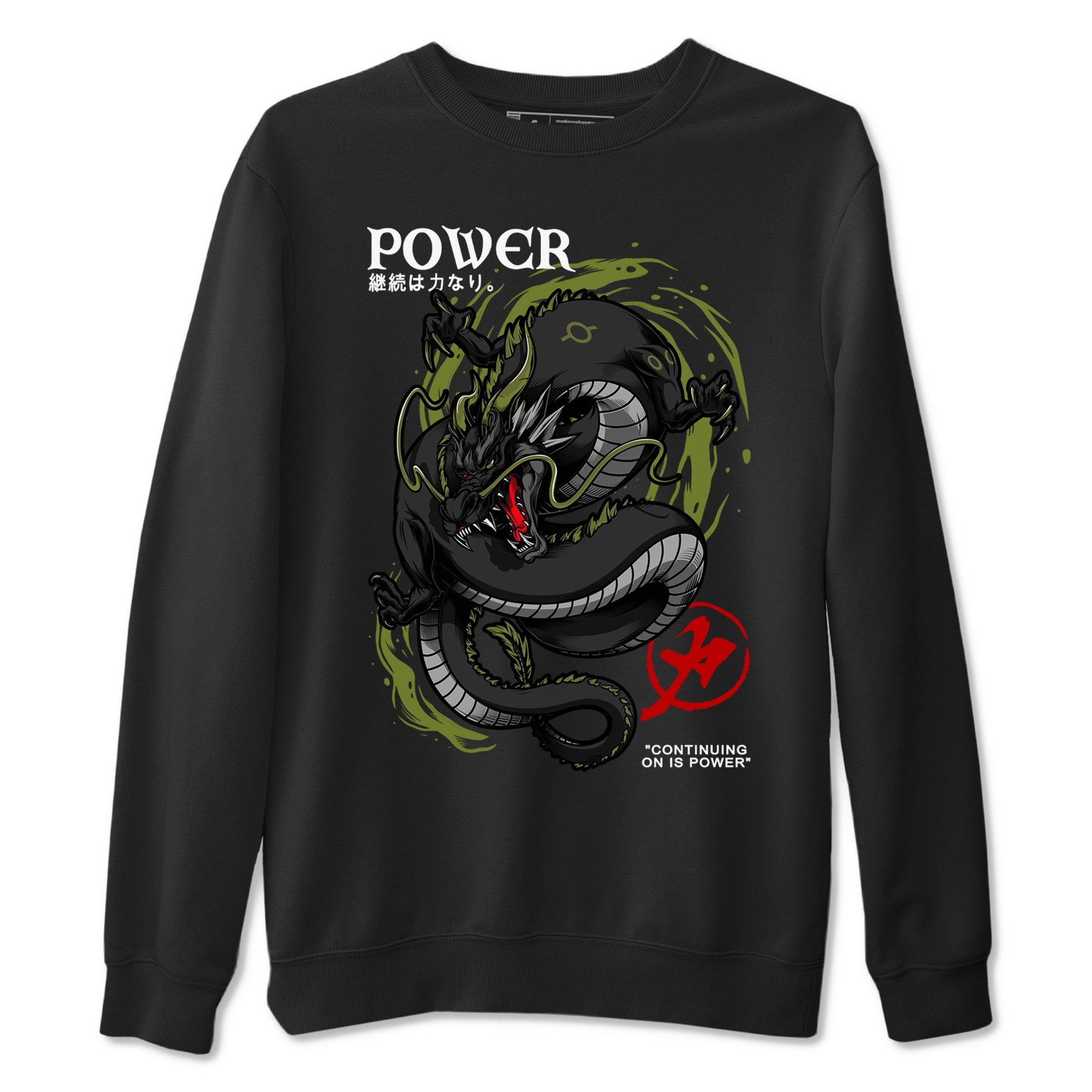 Jordan 1 Olive t shirts to match sneakers Dragon Power sneaker match tees Air Jordan 1 Low x Travis Scott Reverse Olive tee SNRT Sneaker Tees unisex cotton Black 2 shirts